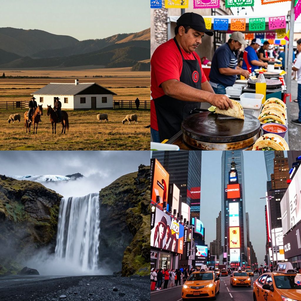 Destination travel style match mood