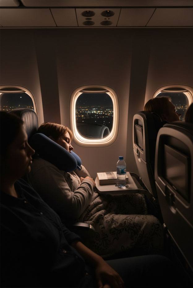 11 Long Haul Flight Tips for Sleeping + Jet Lag