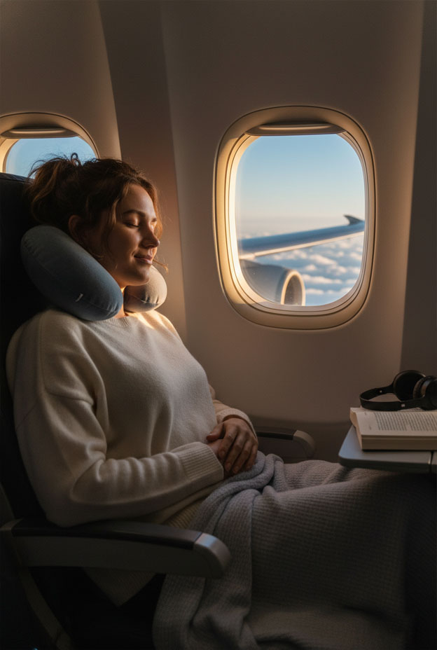 11 Long Haul Flight Tips for Sleeping + Jet Lag