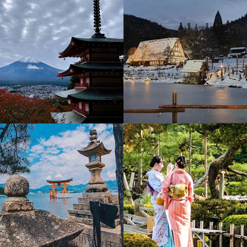 Must visit japan destinations ancient temples modern cities