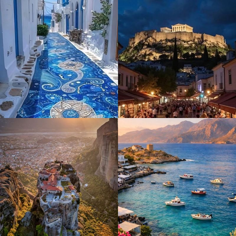 Most beautiful places greece