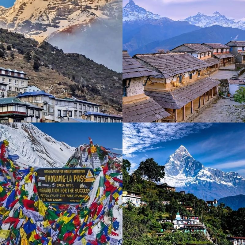 Most stunning places visit nepal