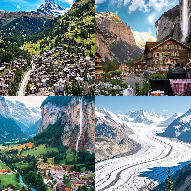 Most stunning places visit switzerland